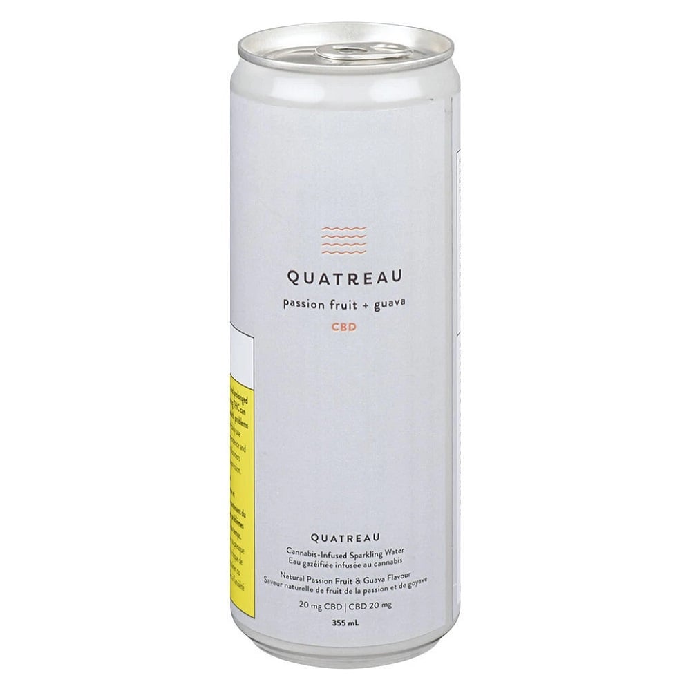 Passionfruit & Guava [355ml] (20mg CBD) by Quatreau