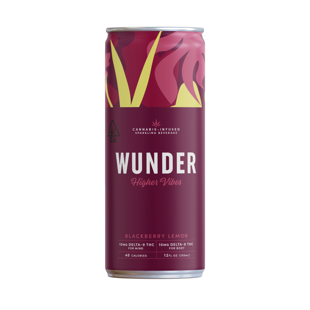 Higher Vibes Blackberry Lemon (10mg THC/10mg Delta-8) by FIND WUNDER