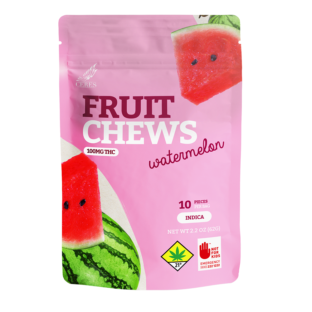 Watermelon - Indica [10pk] (100mg) by Ceres