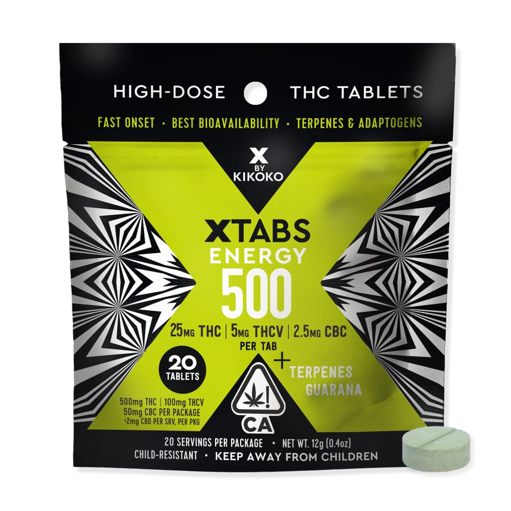 Energy [20pk] (500mg THC/ 100mg THCV/ 50mg CBC) by KIKOKO