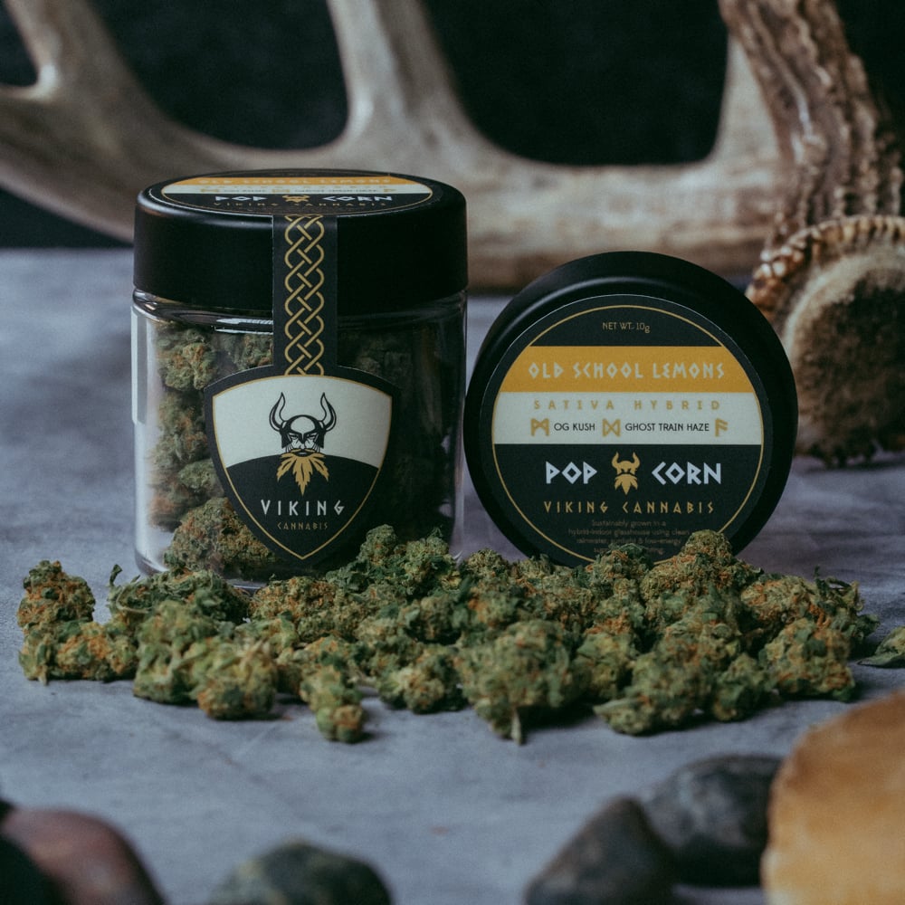 Old School Lemons [10g] by Viking Cannabis