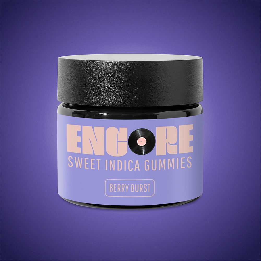 Berry Burst - Indica [5pk] (50mg) by Encore Edibles