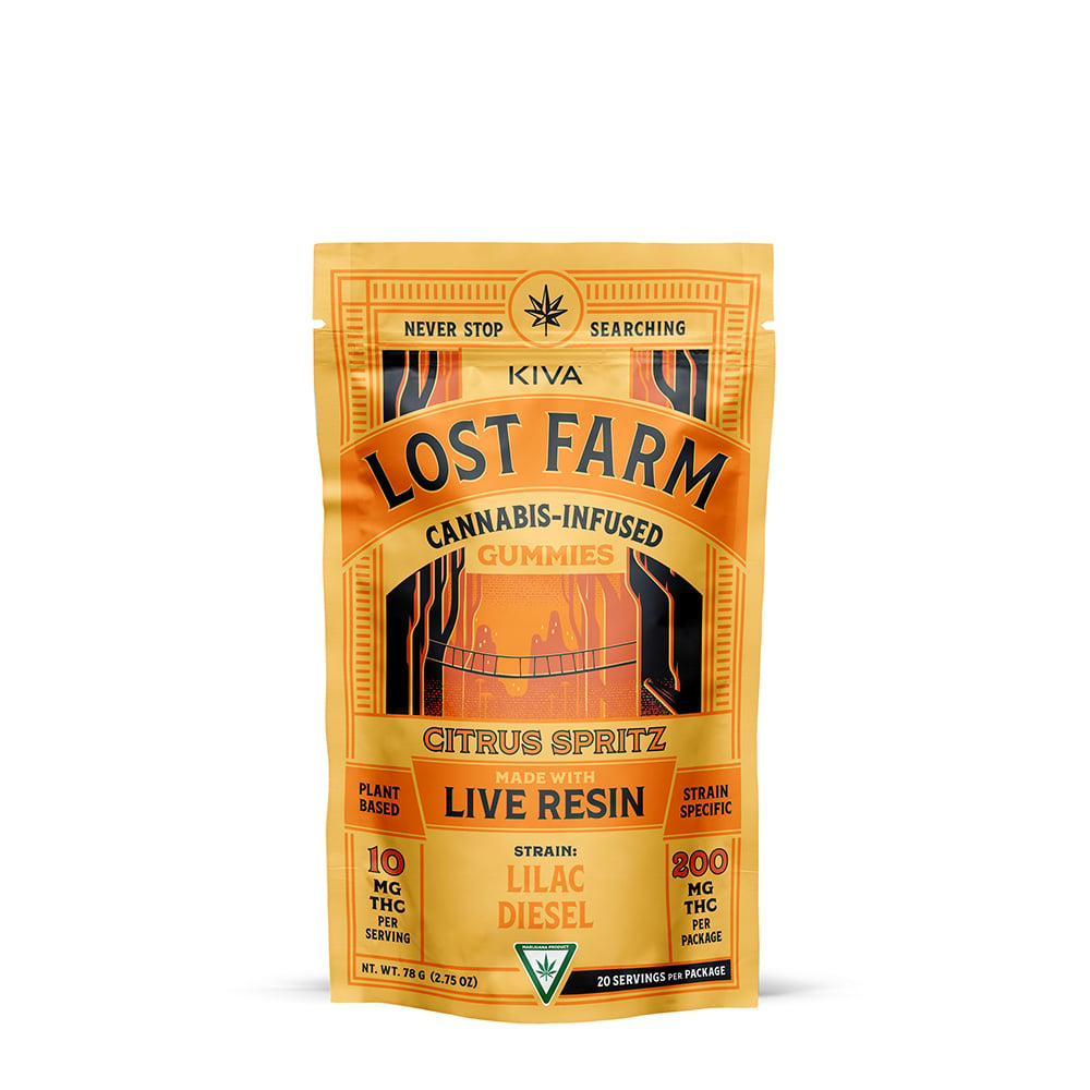 Citrus Spritz x Lilac Diesel [20pk] (200mg) by Lost Farm