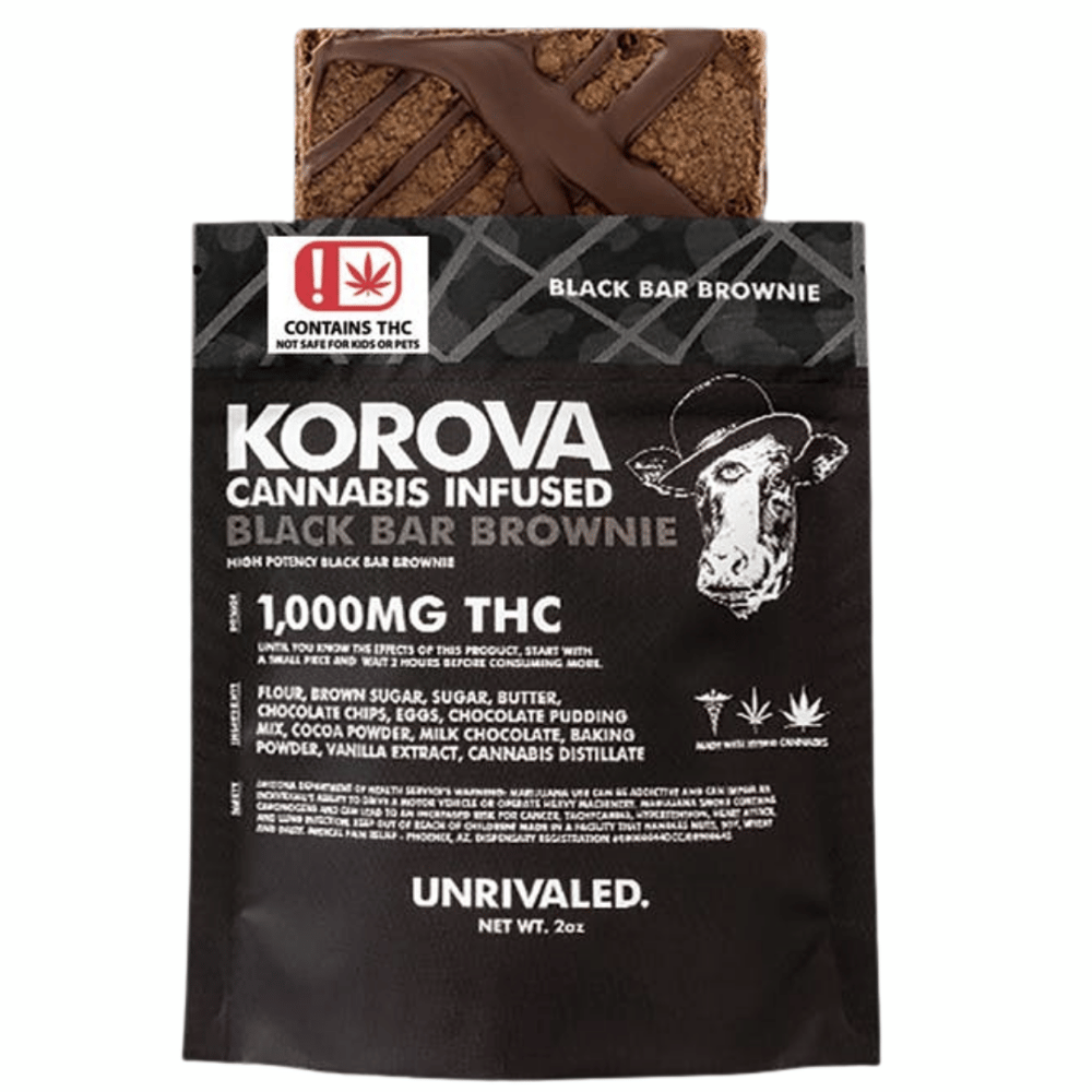 Ultra Black Bar (2000mg) by Korova