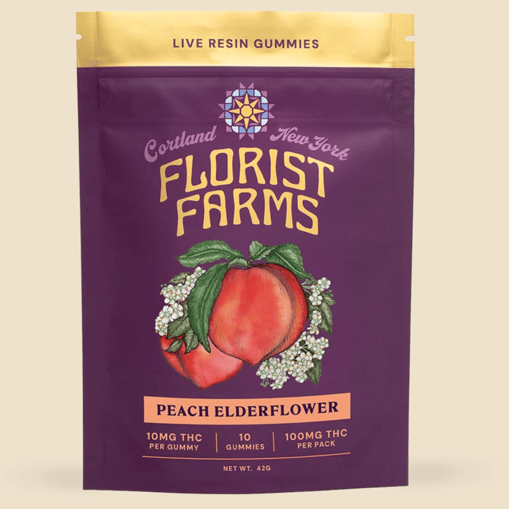 Peach Elderflower| [10pk] (100mg) by Florist Farms