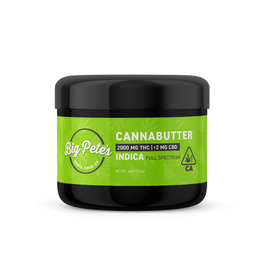 Cannabutter - Indica (2000mg) by Big Pete's Treats