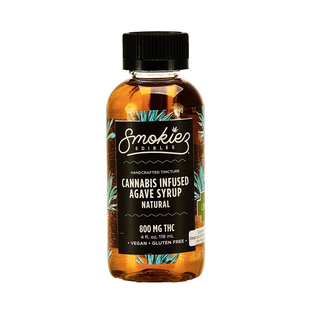 Natural Agave (800mg) by Smokiez