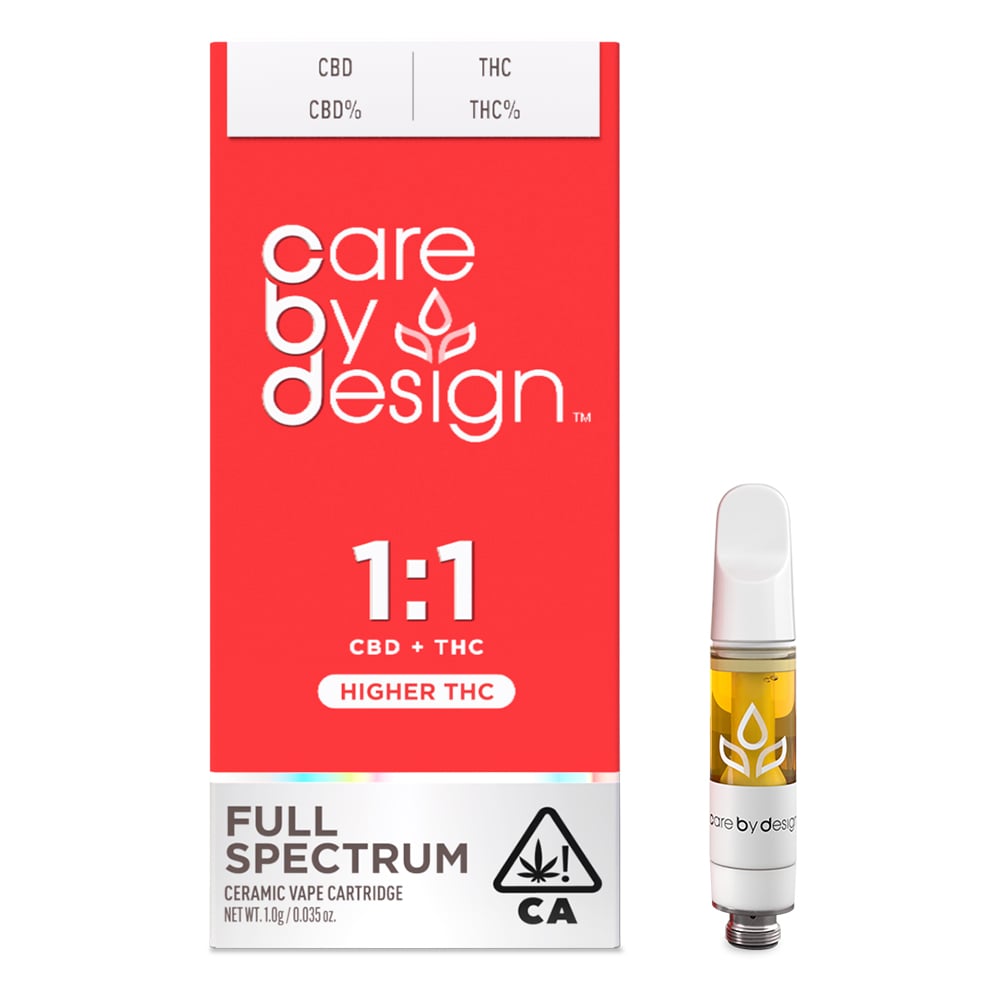 1:1 Vape Cartridge, 1 Grams by Care By Design in United States