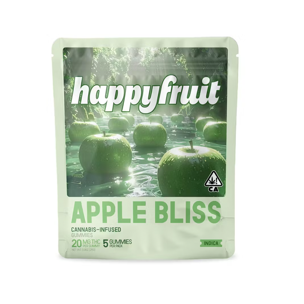 Apple Bliss [5pk] (100mg) by Happy Fruit