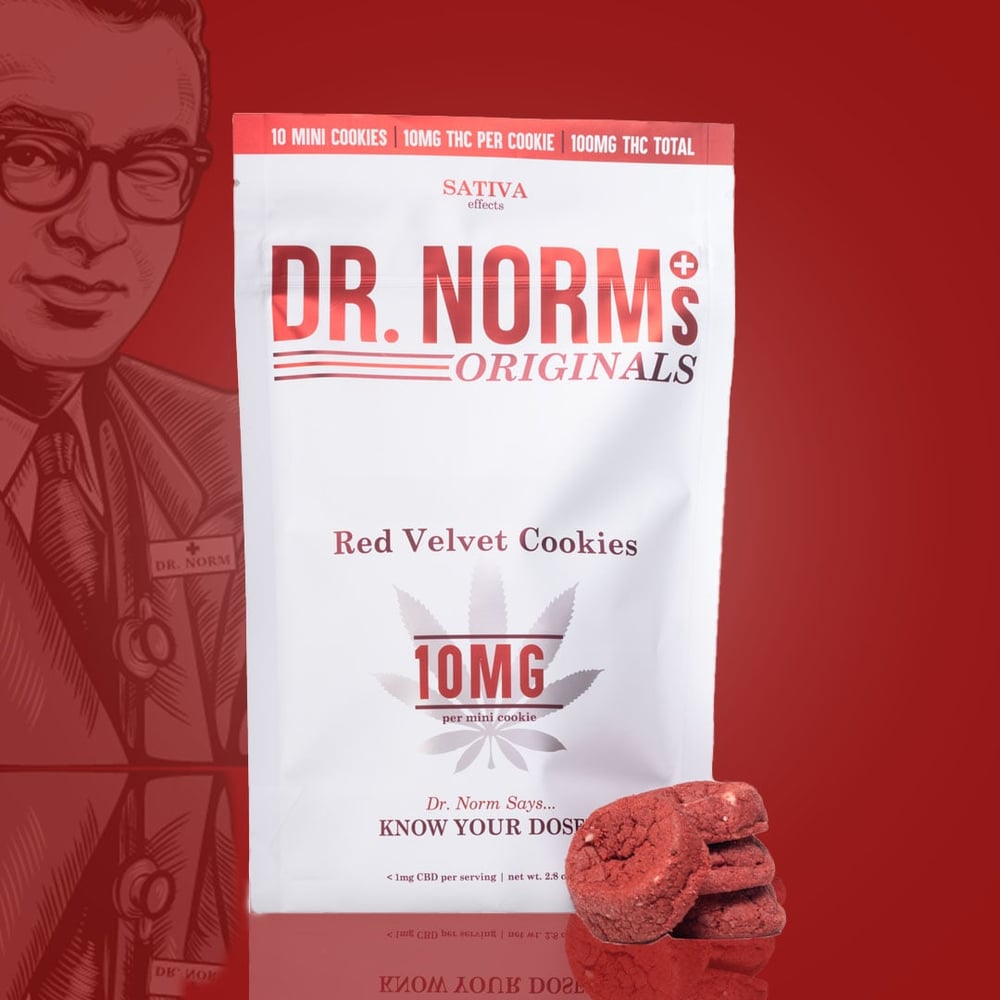Red Velvet [10pk] (100mg) by Dr. Norm's