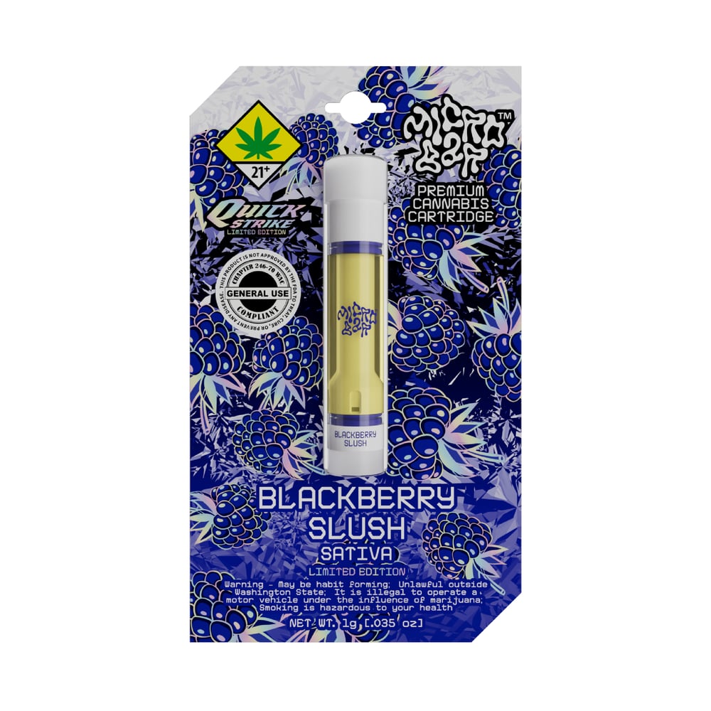 cbd blackberry vape cart for sale Blackberry Slush - 1G - 510 Cart | Micro Bar | Weed Vape Pod