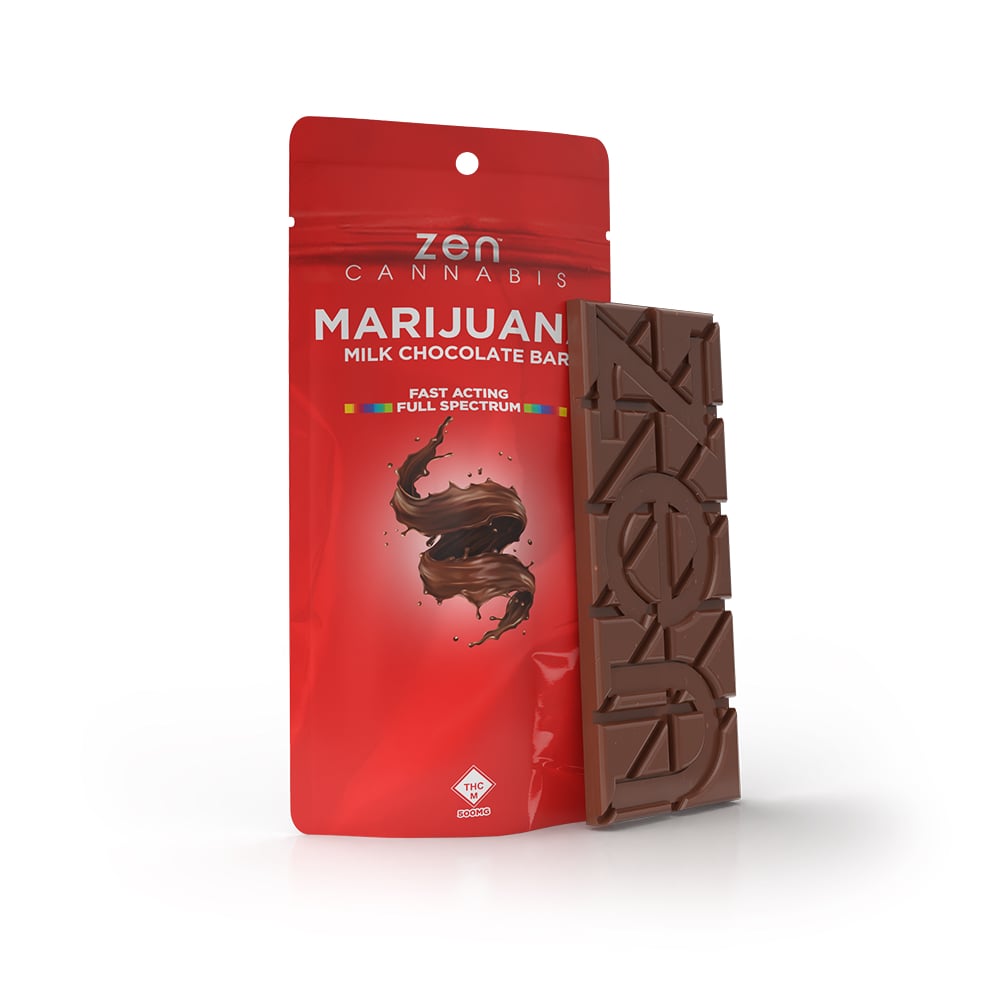 Milk Chocolate (500mg) by Zen Cannabis