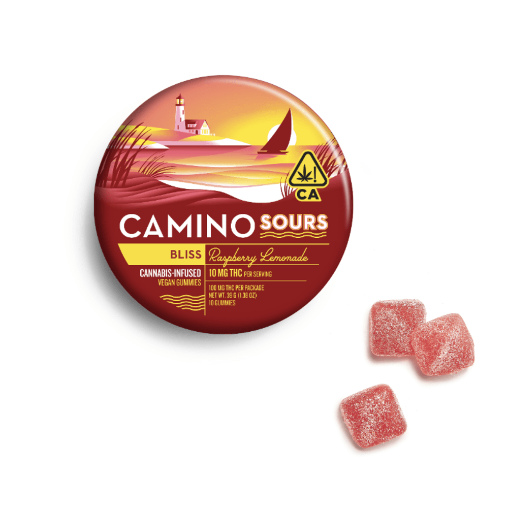 'Bliss' Raspberry Lemonade [10pk] (100mg THC) by Camino