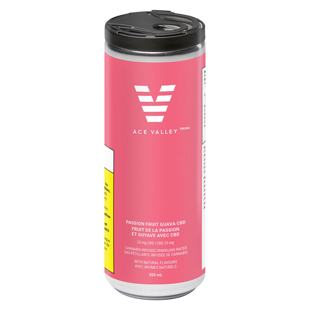 Passion Fruit Guava [355ml] (25mg CBD) by Ace Valley