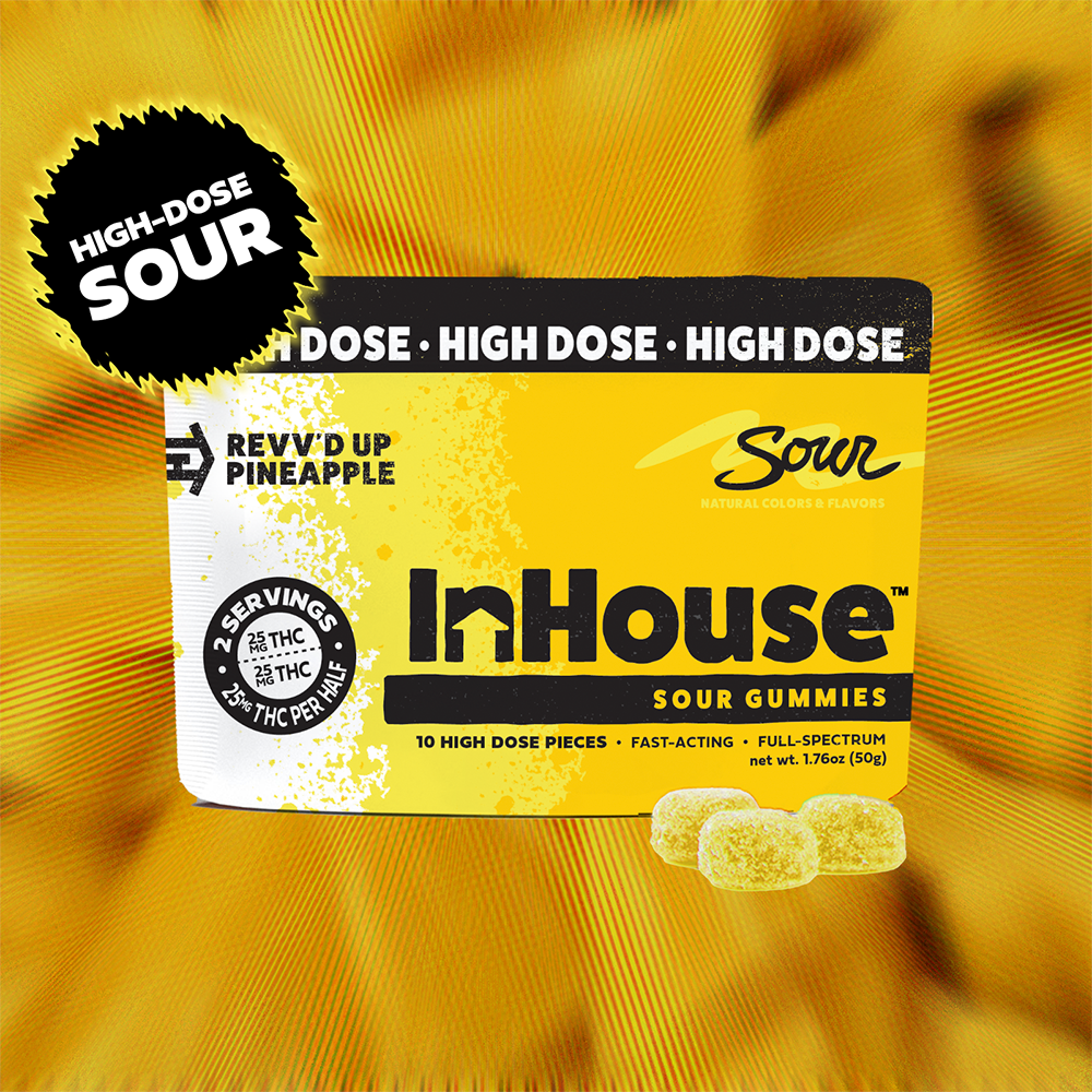 Revv'd Up Sour Pineapple [20pk] (100mg) by InHouse