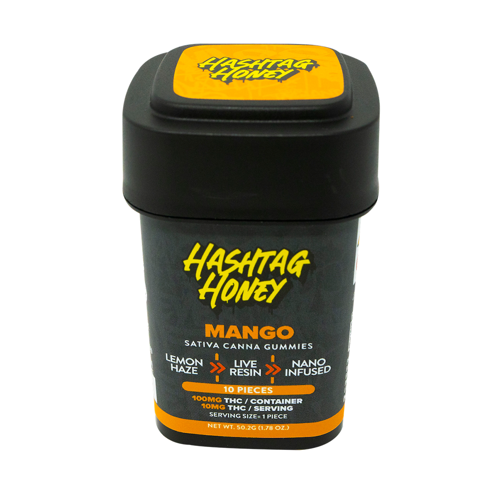 Mango [10pk] (100mg) by Hashtag Honey