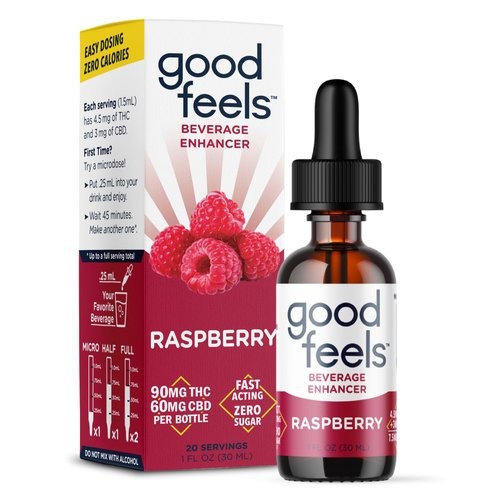Raspberry Beverage Enhancer by Good Feels