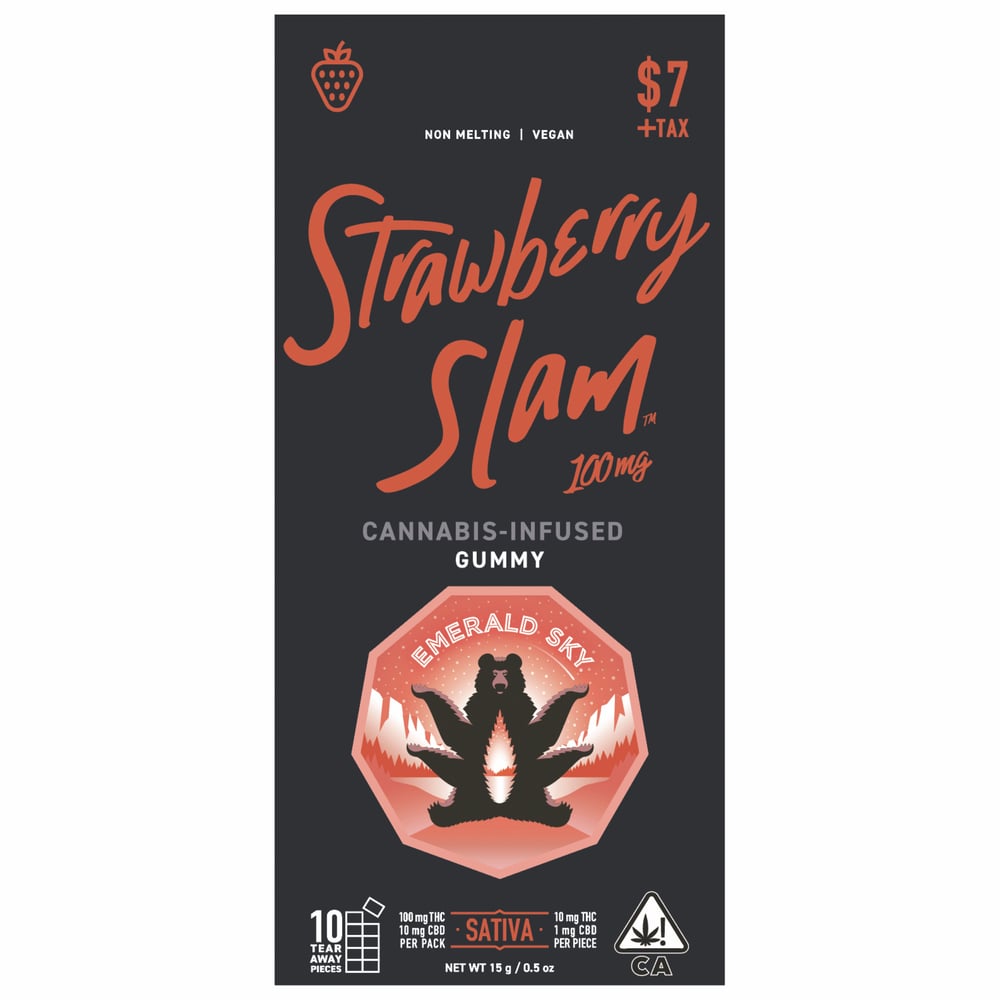Strawberry Slam | 1pk/100mg | by Emerald Sky