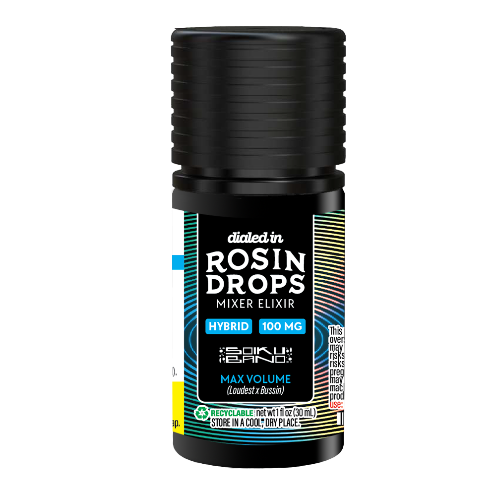 100mg - Max Volume - Rosin Drops by Dialed In Gummies