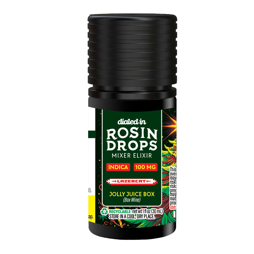 100mg - Jolly Juice Box - Rosin Drops by Dialed In Gummies