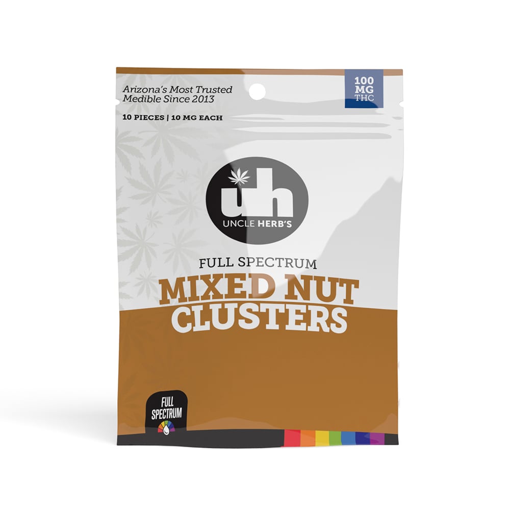 Mixed Nut Clusters (100mg) by Uncle Herb's