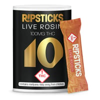 Live Rosin Ripsticks - Ripple Birthday Cake (100mg Full Spectrum THC)