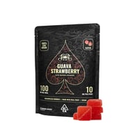 Guava Strawberry | Sativa - Live Rosin Gummies - 100mg THC Guava Strawberry | Sativa - Live Rosin Gummies - 100mg THC