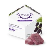 Marionberry Indica Enhanced Gummies | 100mg THC Marionberry Indica Enhanced Gummies | 100mg THC