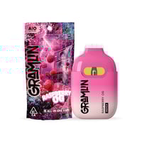 Strawberry Cough AIO [1000mg] | Gramlin | All-In-One Bar