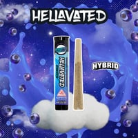 HELLAVATED - BLUEBERRY DREAM - JUICY STICKZ - INFUSED PREROLL - [0.75G] - HYBRID