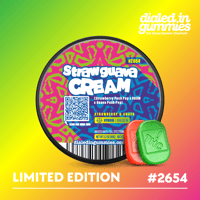 100mg - Strawguava Cream #2654 - Rosin Gummies (10pk)