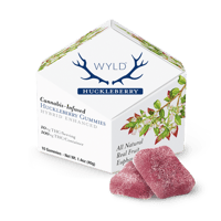 Huckleberry Hybrid Enhanced Gummies | 100mg THC Huckleberry Hybrid Enhanced Gummies | 100mg THC