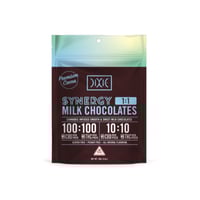 1:1 SYNERGY Milk Chocolate (100mg CBD/100mg THC)