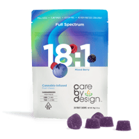 18:1 Mixed Berry Gummies [20pk] (100mg CBD/5.5mg THC)