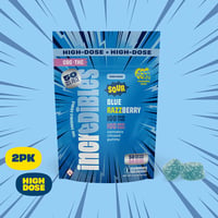 Shop 1:1 Sour Blue Razzberry + CBG [10pk] (100mg CBG/100mg THC
