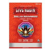 Live Rosin Stellar Strawberry [10pk] (100mg THC)