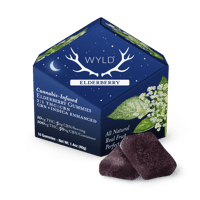 Elderberry 2:1 CBN + Indica Enhanced Gummies Elderberry 2:1 CBN + Indica Enhanced Gummies