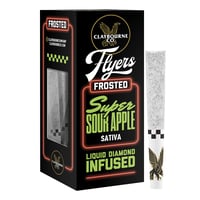 Super Sour Apple (2.5g) - Diamond Frosted Flyers Pre-Rolls