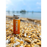 Socials - Orange Crush Mocktail -10mg THC - 12oz Can