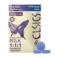 Blueberry Milk - CBN Sleep [10pk] (100mg CBN/100mg CBD/100mg THC)