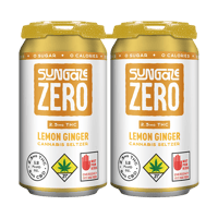 Shop Sungaze Zero: Lemon Ginger [6pk] (30mg CBD/15mg THC) | PRC