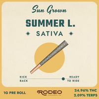 Rodeo Cannabis - Summer L. (S) 1g Pre-Roll 1pk (1g) C0070000407