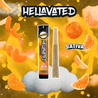 HELLAVATED - CLEMENTINE - JUICY STICKZ - INFUSED PREROLL - [0.75G] - HYBRID
