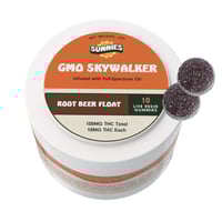 GMO  Sky OG Live Resin - Root Beer Float Gummies [10pk](100mg)
