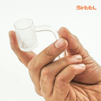 14mm Male Etched Quartz Bucket Banger - Assorted