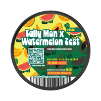 100mg - Tally Mon x Watermelon Zest #2580 - Rosin Gummies (10pk)