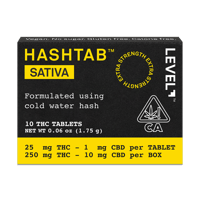 Shop HASHTAB 100 Sativa [10pk] (1000mg) | Velvet Cannabis
