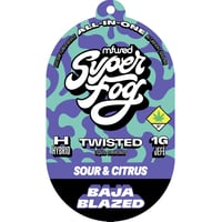 MFUSED - BAJA BLAZED - TWISTED LIQUID DIAMONDS DISPOSABLE - [1G] - HYBRID