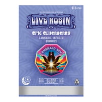 Live Rosin Epic Elderberry 10:2:4 [10pk] (100mg THC/20mg CBD/40mg CBN)