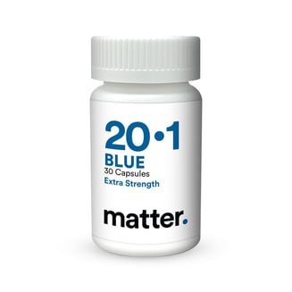 20:1 THC:CBD Blue Extra [30pk] by matter.